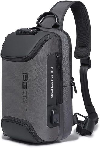 BANGE Sling Bag - Waterproof Men's Chest Shoulder Crossbody Sling Backpack in Saudi Arabia