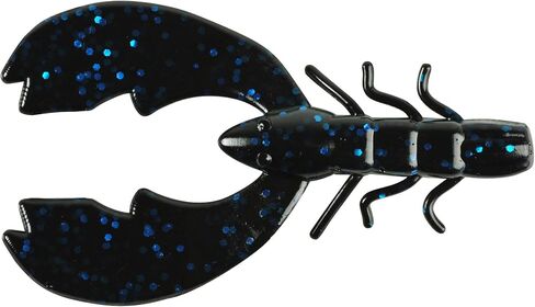 Berkley PowerBait Chigger Craw,Black Blue Fleck,3" (10 Count) in Kuwait
