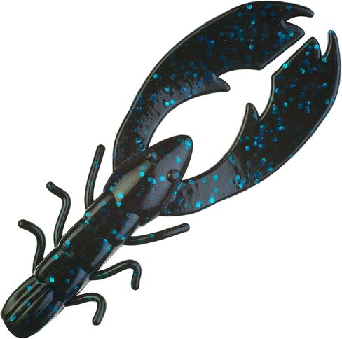 Berkley PowerBait Chigger Craw,Black Blue Fleck,3" (10 Count) in Kuwait
