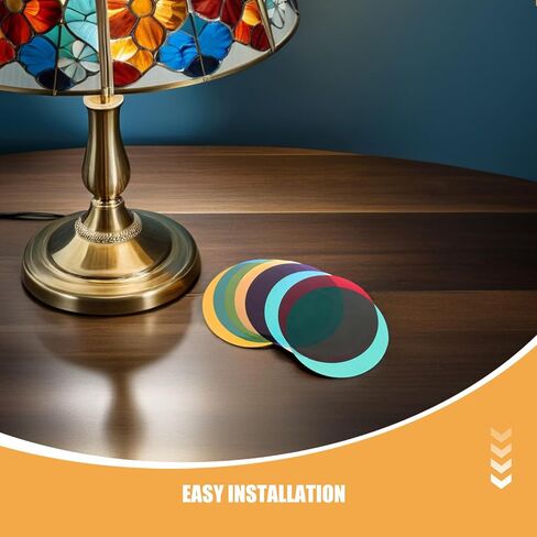 16pcs Color Filter Sheets Adhesive Pvc Light Diffuser Sheet in Saudi Arabia