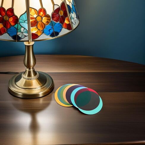 16pcs Color Filter Sheets Adhesive Pvc Light Diffuser Sheet in Saudi Arabia