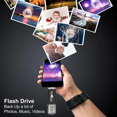 محرك أقراص فلاش مزدوج USB 3.2 الجيل الأول سعة 128 جيجابايت من النوع C in Kuwait