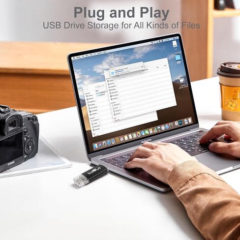 محرك أقراص فلاش مزدوج USB 3.2 الجيل الأول سعة 128 جيجابايت من النوع C in Kuwait