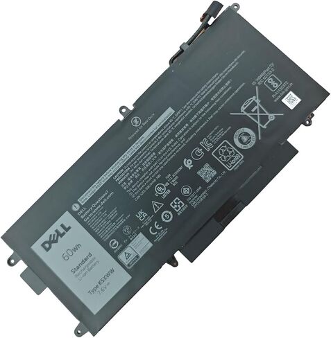بطارية الكمبيوتر المحمول DELL K5XWW لأجهزة الكمبيوتر المحمول Dell Latitude 7389 7390 2n1 Latitude 12 5000 5289 2n1 L3180 E5289 P29S001 P29S002 Series Laptop P29S001 P29S002 451-BBZC 725KY 71TG4 N18GG 6CYH6 CFX97 7.6 فولت 60 وات في الساعة 4 خلايا in Kuwait