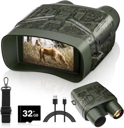 Vtiisamao Night Vision Goggles, 4K Night Vision Binoculars for Adults in Saudi Arabia