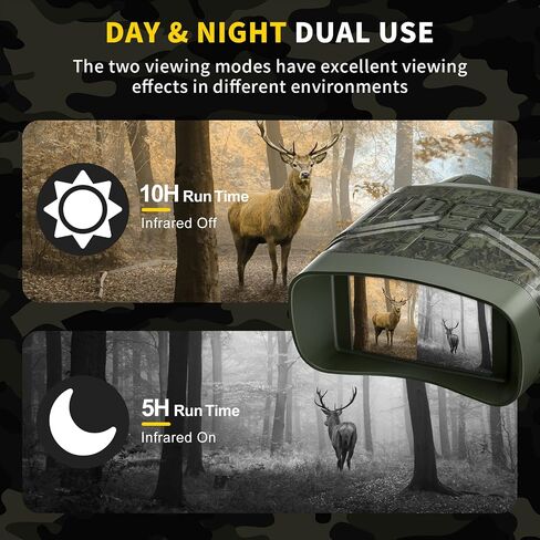 Vtiisamao Night Vision Goggles, 4K Night Vision Binoculars for Adults in Saudi Arabia