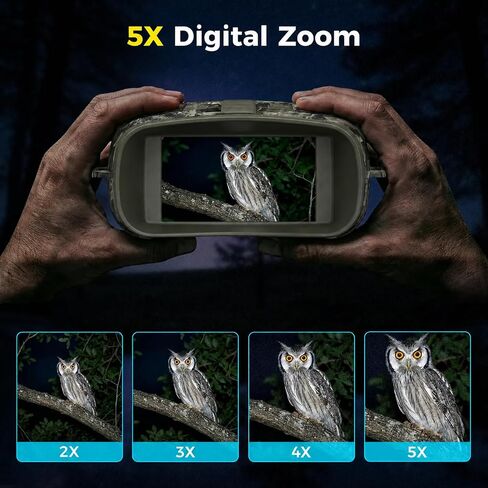 Vtiisamao Night Vision Goggles, 4K Night Vision Binoculars for Adults in Saudi Arabia