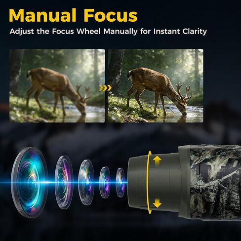 Vtiisamao Night Vision Goggles, 4K Night Vision Binoculars for Adults in Saudi Arabia