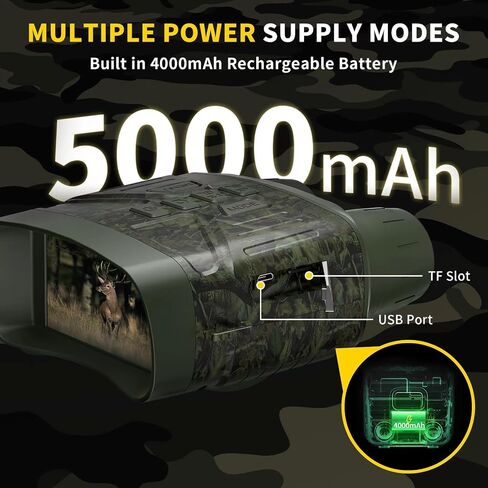 Vtiisamao Night Vision Goggles, 4K Night Vision Binoculars for Adults in Saudi Arabia