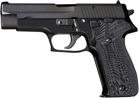 Cool Hand G10 Grips Replacement for Sig Sauer P226, Black Grips Screws Included, Sunburst Texture, Thickness 7/10", not for a Sig P229 Pistol, Gun Metal in Saudi Arabia