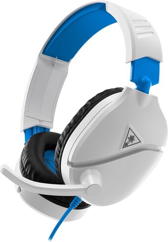 Turtle Beach Recon 70 Multiplatform Gaming Headset for PS5, PS4, Xbox Series X|S, Xbox One, PC & Mobile w/ 3.5mm Wired Connection - Flip-to-Mute Mic, 40mm Speakers, Lightweight Design, Black in Saudi Arabia