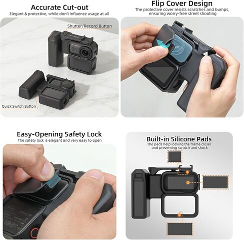 Handle Grip Cage Case for DJI Osmo Nano Accessories in Saudi Arabia