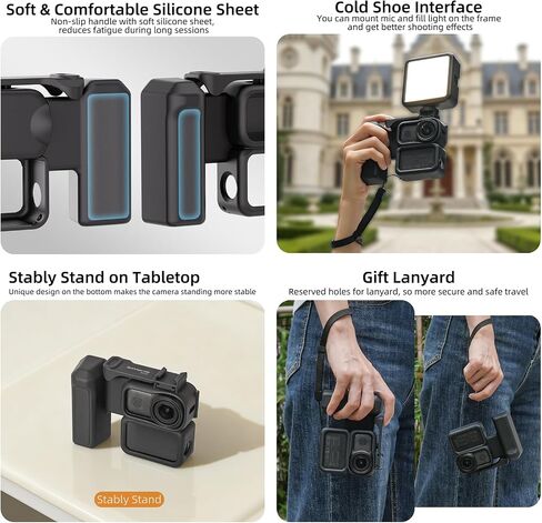 Handle Grip Cage Case for DJI Osmo Nano Accessories in Saudi Arabia