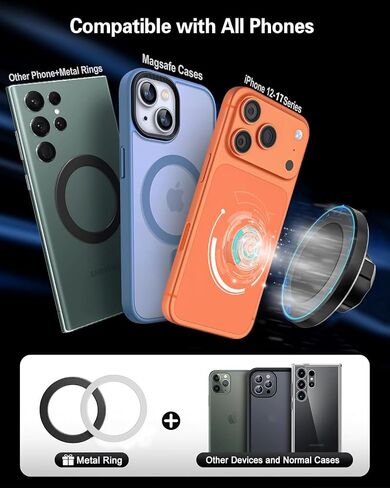 Magnetic Door Phone Holder for Tesla Model Y/3/Juniper/Highland 2021-2026, 【OEM-Style & Strong Magnet】 All-Metal Tesla Mount for iPhone 17/16/15/14/13/12, Tesla Accessories You Need in 2026 in Saudi Arabia