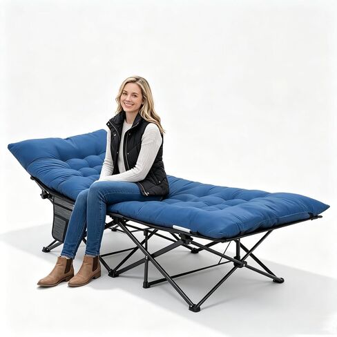 OLIXIS Camping Cot, Camping Bed, Sleeping Cot, Rollaway Bed in Saudi Arabia