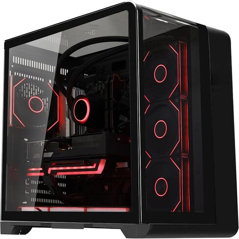 Astral Plus Prebuilt Gaming PC Desktop Computer, AMD Ryzen 7 9800X3D 8-Core 5.2 GHz, RTX 5060 Ti 8G, 16GB DDR5 RAM, 1TB PCIe SSD, Software Controllable RGB, Windows 11, Black in Saudi Arabia