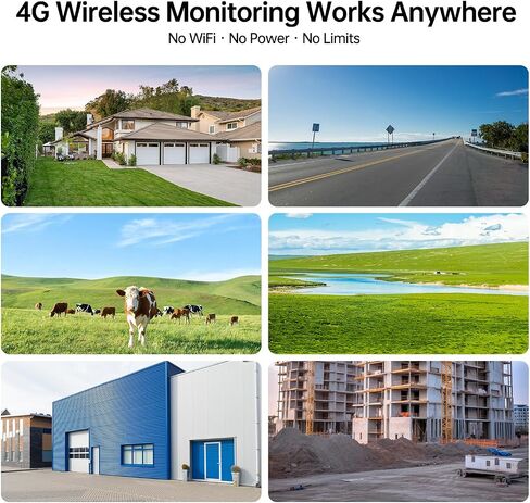 4G LTE Cellular Security Camera with Integrated Solar Panel, No WiFi Needed in Saudi Arabia