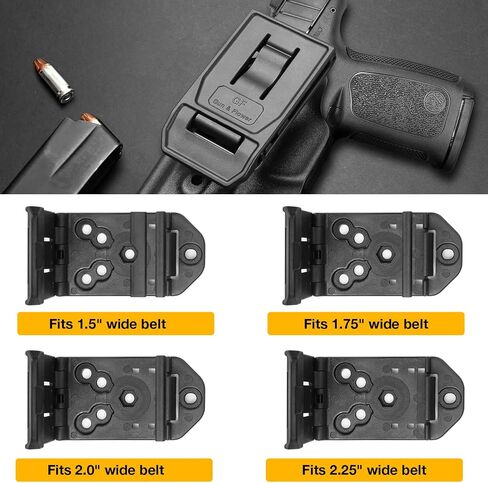 OWB Kydex Holster for S&W SD9 VE / SD40 VE, Red Dot Compatible, Right Hand Carry, US Kydex, Adjustable Retention in Saudi Arabia