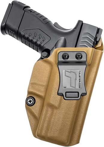Tulster IWB Profile Kydex Holster in Right Hand fits: Springfield Armory XD-M/Elite 3.8" 9mm / .40 | Inside the Waistband Appendix Concealed Carry in Saudi Arabia