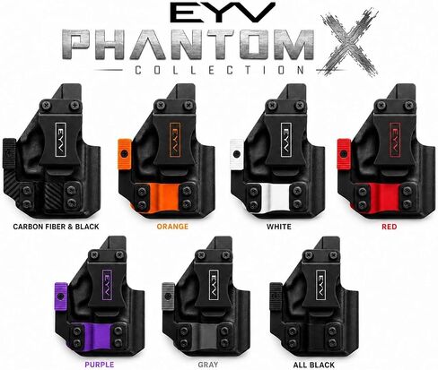 IWB Gun Holster - Fits the Taurus TX22 T.O.R.O. | Handmade Kydex Holster | EYV Holsters | PhantomX Collection in Saudi Arabia