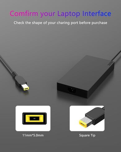 300W Gaming Laptop Charger Compatible with Lenovo Legion in Saudi Arabia