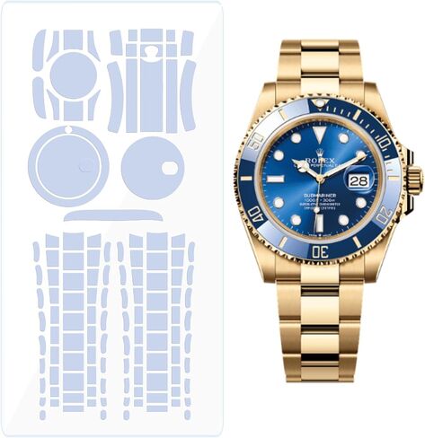 2Pack Protective Film for Rolex Submariner 41mm Ref. 126618. in Kuwait