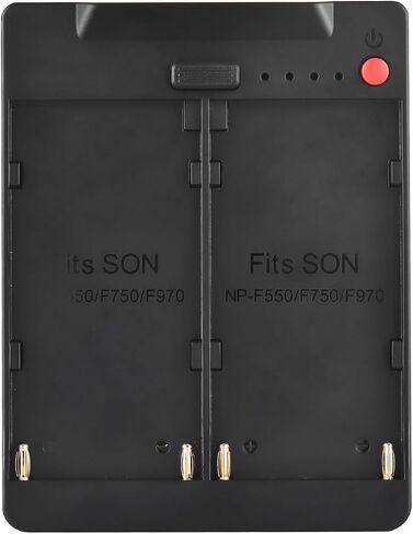 NPF970 F750 F550 Battery Plate Dual NPF Battery Compatible Adapter Converter for Extended Power, USBA/TypeC/DC/DTap Outputs for Cameras,LED Lights - Premium ABS Material in Saudi Arabia