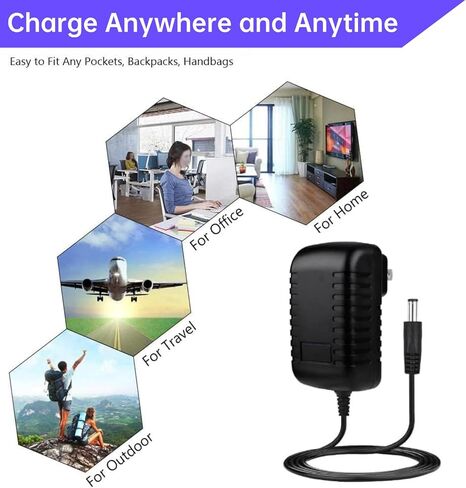 AC Adapter Charger Compatible with A&D FX-120i FX-200i FX-300i FX-1200i FX-3000i Precision Balance Power Supply Cord Mains PSU in Kuwait