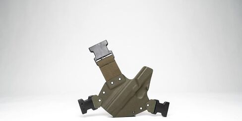 GunfightersINC Chest Holster | 1911 Government (Non-railed)| Multi Cam Black/OD Green/OD Green | Right Hand in Saudi Arabia