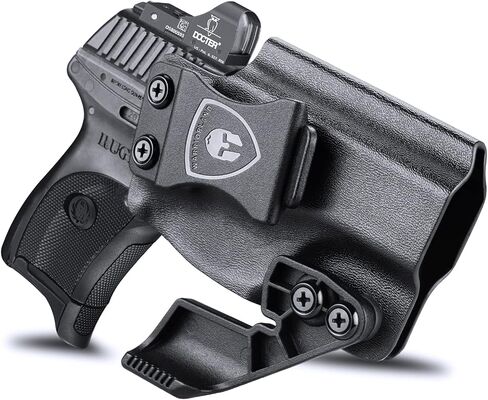 WARRIORLAND IWB Kydex Holster, Compatible with Ruger EC9S / LC9 / LC9S / LC380 - Inside Waistband Conceal Carry | Adj. Cant & Retention, Right-/Left-Hand & Optic Cut Optional in Saudi Arabia