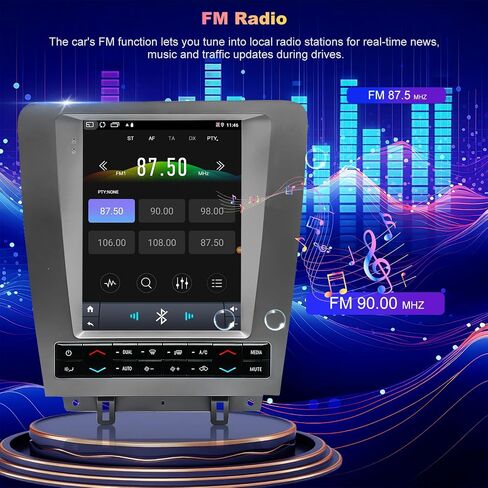 Car Radio for Ford Mustang 2010 2011 2012 2013 2014 9.7" Tesla Style Stereo in Saudi Arabia