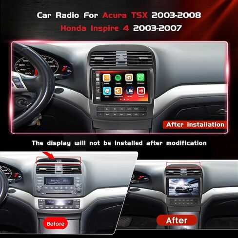 Android 15 Car Stereo for Acura TSX 2003-2008 9" in-Cell Touchscreen in Saudi Arabia