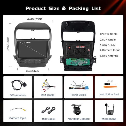 Android 15 Car Stereo for Acura TSX 2003-2008 9" in-Cell Touchscreen in Saudi Arabia