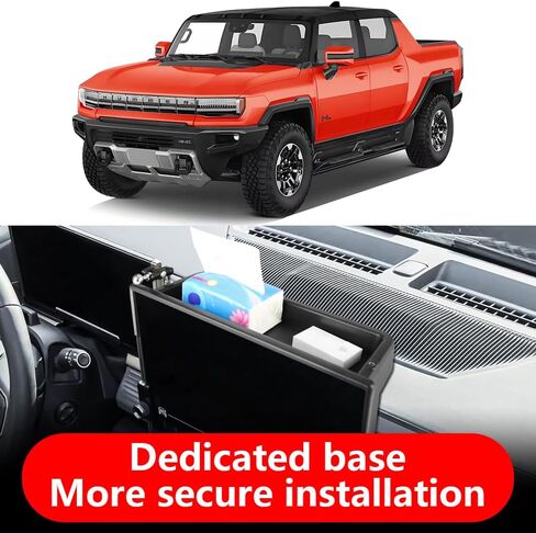 Car Phone Holder Center Console Organizer for GMC Hummer EV 2022 2023 2024 2025 2026 Auto Accessories Navigation Bracket Interior Decoration Screen Mobile Cell Phone Mount case in Saudi Arabia