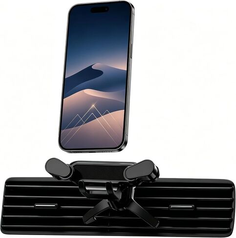 LENTION Car Phone Holder Mount, Air Vent Phone Holder for Car with Triangular Metal Hook, Compatible with iPhone 17/16 Pro Max Samsung Galaxy One-Hand Operation for Safe Driving(G11-V01) in Saudi Arabia