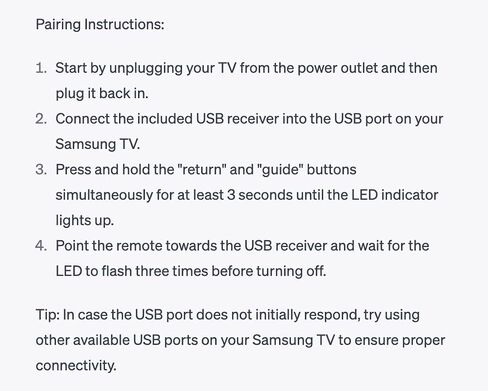 ANDERIC Remote Control with RF Pointer for Samsung Remote Controls in Saudi Arabia