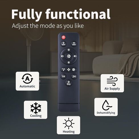 Remote Control for PINFM 20'' /Mpayel 15'' Ceiling Fans with Lights in Saudi Arabia