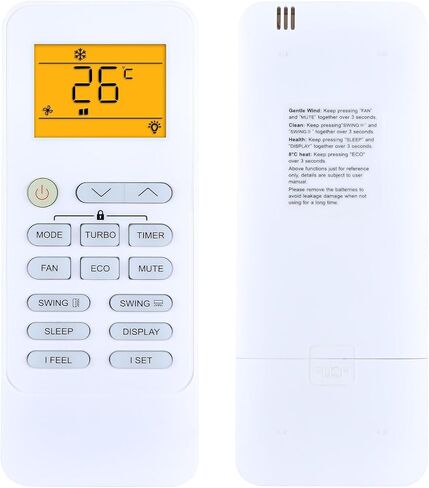 GYKQ-52 Replacement Remote for TCL Air Conditioner 190424(XHY-S) in Saudi Arabia