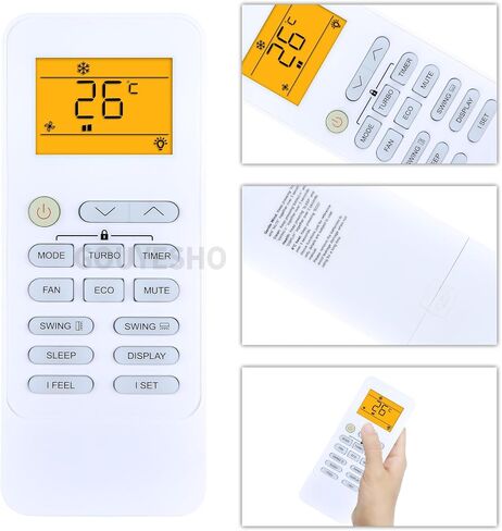 GYKQ-52 Replacement Remote for TCL Air Conditioner 190424(XHY-S) in Saudi Arabia