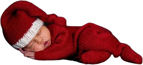 Zeroest Newborn Photo Prop Baby Santa Claus Photography Props Christmas in Saudi Arabia