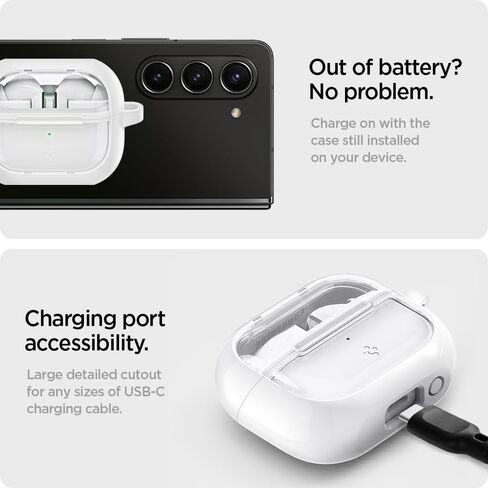 Spigen Ultra Hybrid Designed for Galaxy Buds3, Buds3 Pro & 3 FE (2025/2024) in Saudi Arabia