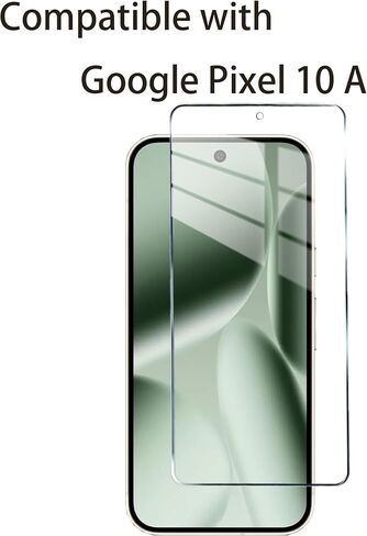 3 Pack Tempered Glass Screen Protectors Compatible with Google Pixel 10a, Anti Scratch, Bubble Free, 9H Hardness in Saudi Arabia