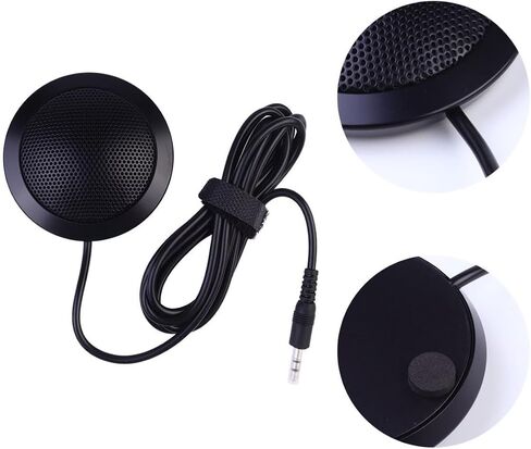 Omnidirectional 3.5mm Conference Microphone for Computer Meetings in Saudi Arabia