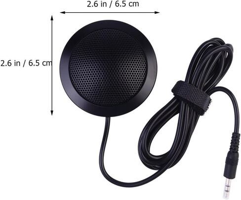 Omnidirectional 3.5mm Conference Microphone for Computer Meetings in Saudi Arabia