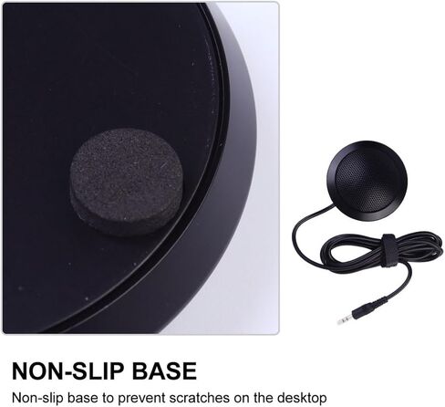 Omnidirectional 3.5mm Conference Microphone for Computer Meetings in Saudi Arabia