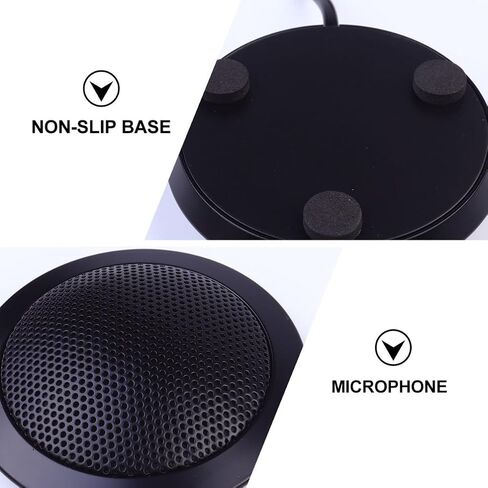 Omnidirectional 3.5mm Conference Microphone for Computer Meetings in Saudi Arabia
