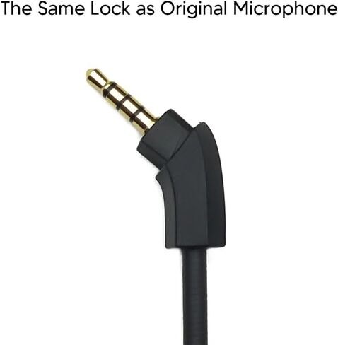 Revolver Mic Boom, Replaceable 3.5mm Game Headphone Microphone Boom for HyperX Cloud Revolver S Gaming Headset in Saudi Arabia