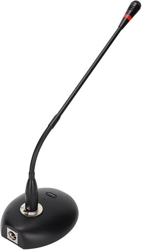 Yoidesu Desktop Gooseneck Computer Microphone, Omnidirectional Condenser PC Laptop Mic with LED Indicator, One, for Recording, Online Chatting, Gaming, Conference - USB in Saudi Arabia