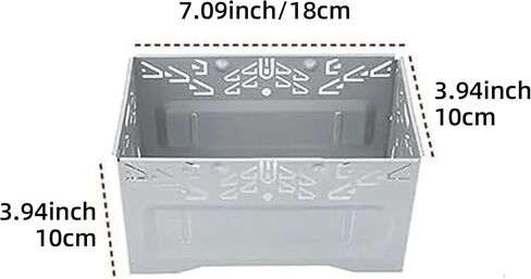 Universal Double DIN Cage Kit Compatible US Vehicle 100x180mm in Saudi Arabia
