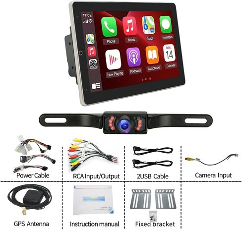 10.1'' Rotatable Double Din Car Stereo for GMC Terrain 2010 2011 2012-2017 in Saudi Arabia